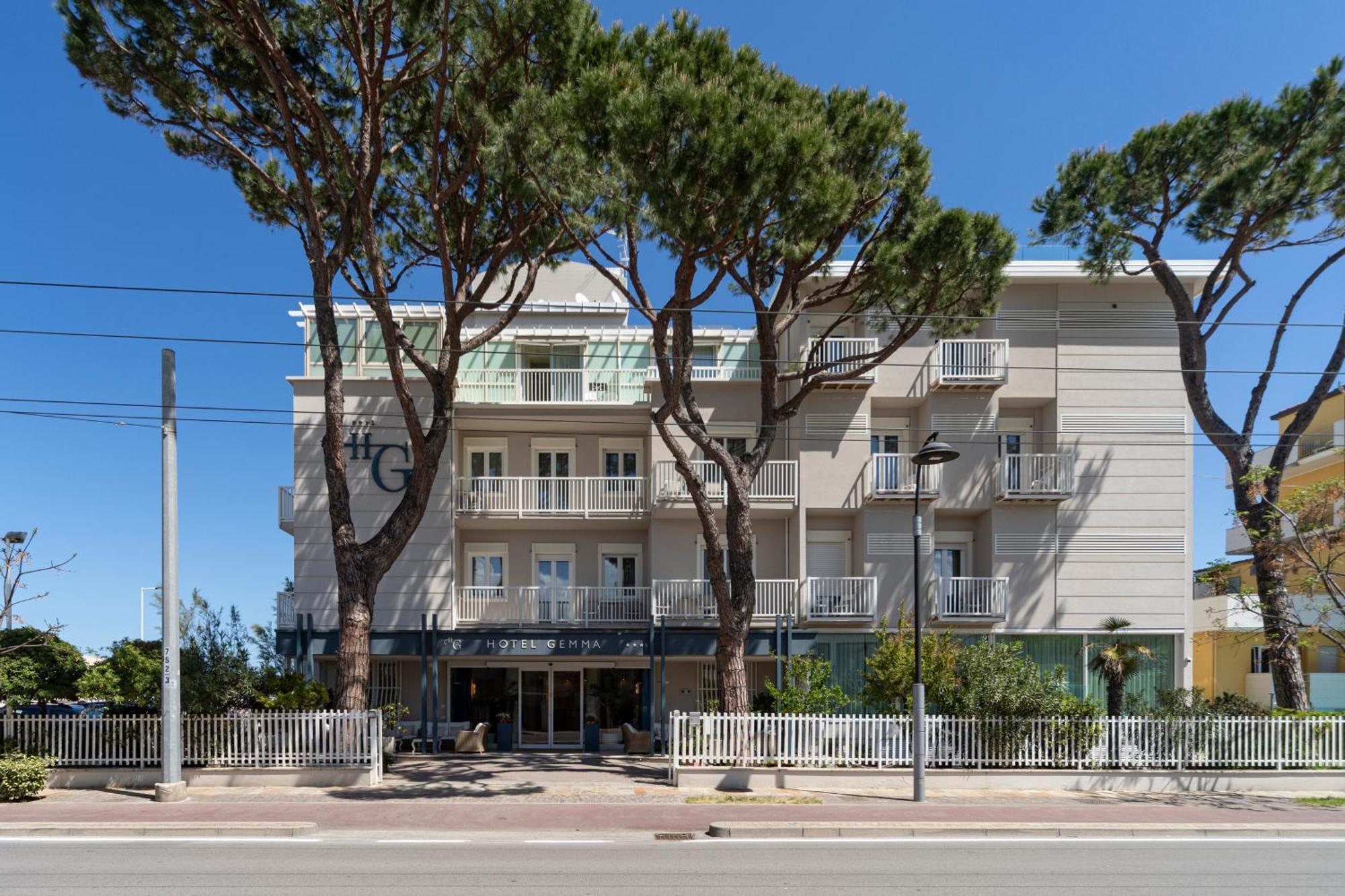 Hotel Gemma Риччоне Екстер'єр фото
